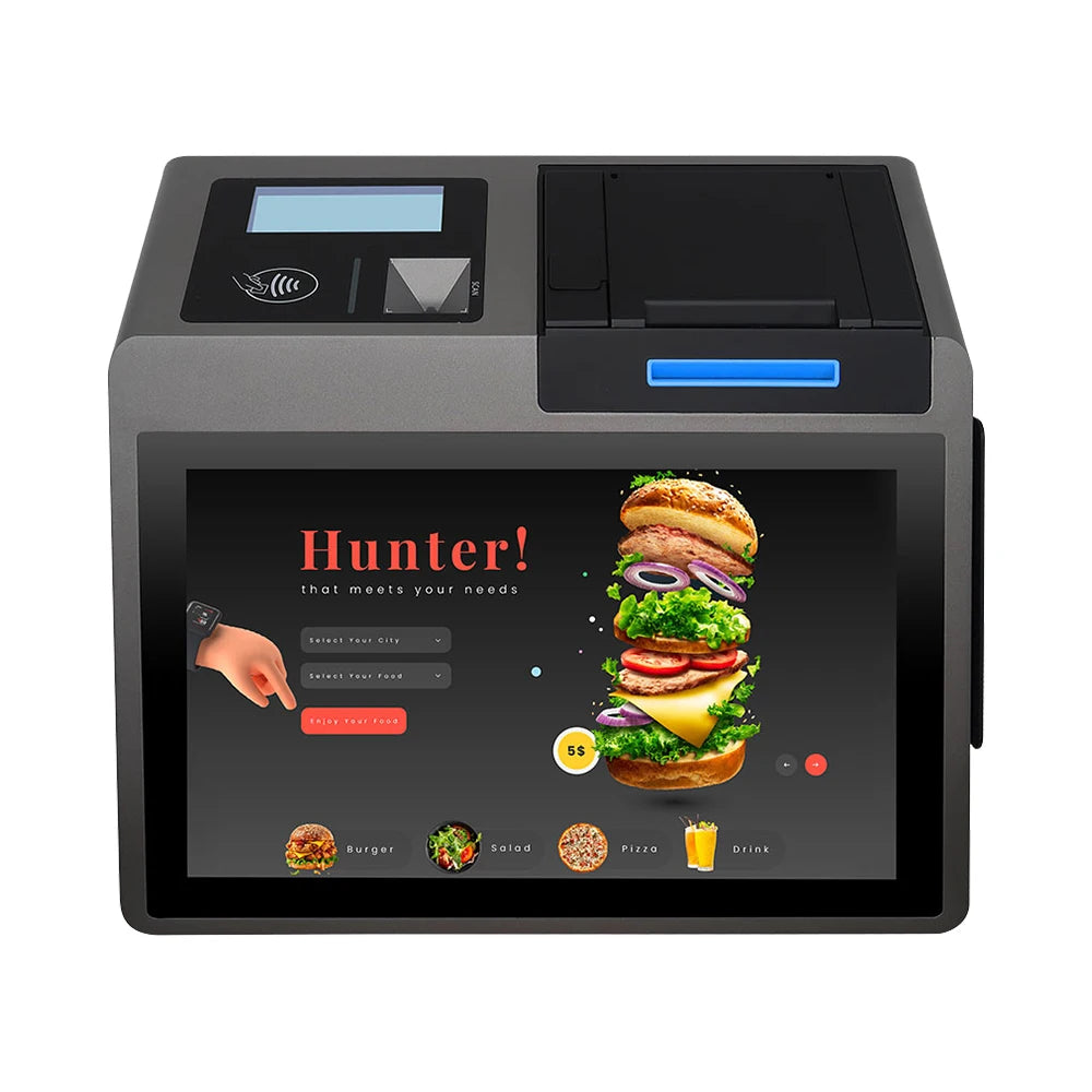 New Desktop Android Point of Sale NFC Payment Terminal Touch Screen Cash Register POS HCC-A1180A