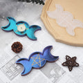 New Crystal Sun Moon Phase Dish Silicone Mold for Epoxy Resin Craft