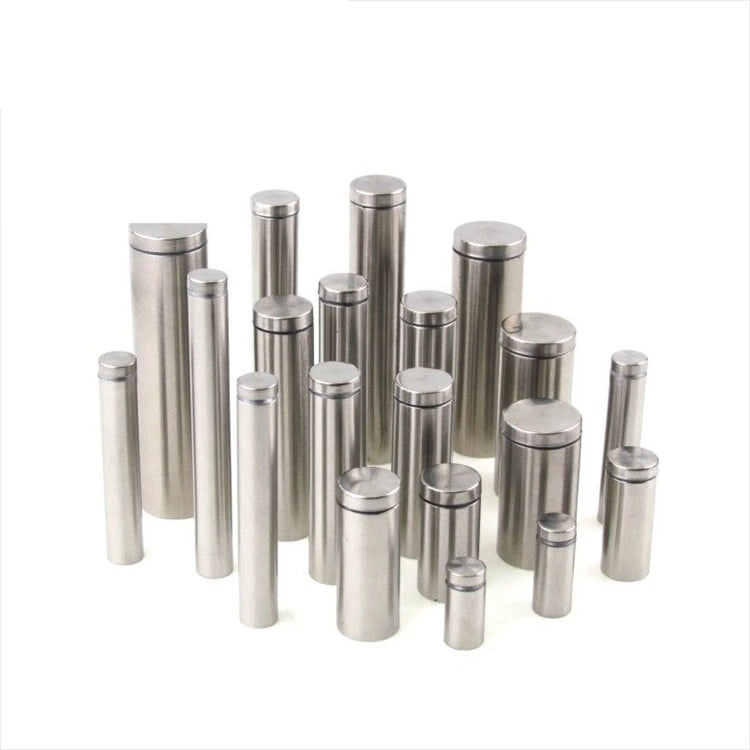 Aluminum/Zinc Alloy/Stainless Steel Glass Sign Standoff Decorative Screw