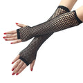 Wholesales Women's Net Gloves Black White pink Gloves for Women and Girls in Theme Party Costume Accessories