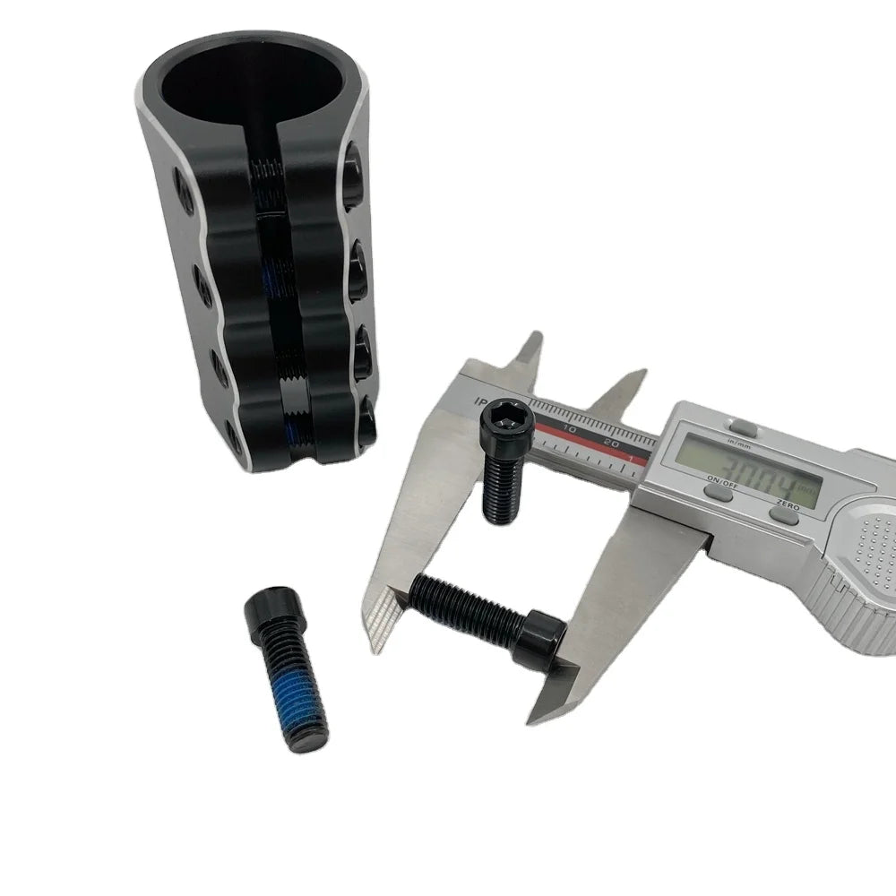 Huoli Scooter Hardened  Durable M8 23mm Length  Screw Bolt  with Blue Pitch for Pro Stunt Scooter Clamp