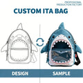 Hot Sale Popular Custom Design Women Handbags Fashion Clear Window Pins Display Girls Ita Crossbody Bag Backpack