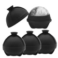 Manufacture's Hot Large 2.5 Inch Sphere Silicone Ice Cube Tray Mold Easy Release Whiskey Ice Ball Maker Reusable Ice Cream Tool