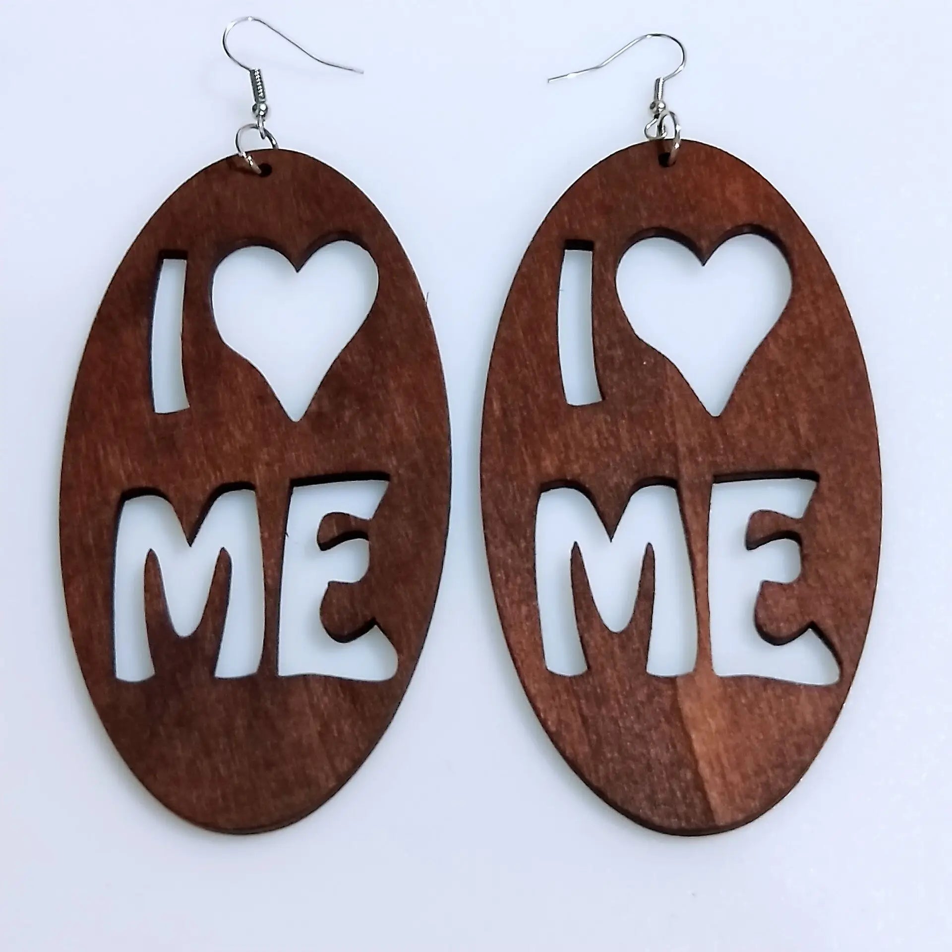 African Wooden Earrings Retro Geometric Wood Statement Earrings Drop Jewelry