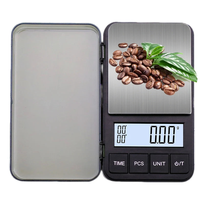 Mini Electronic Kitchen Scales Digital Stainless Steel AAA Battery Household Coffee Food Pocket Drip Espresso Weight Measuring