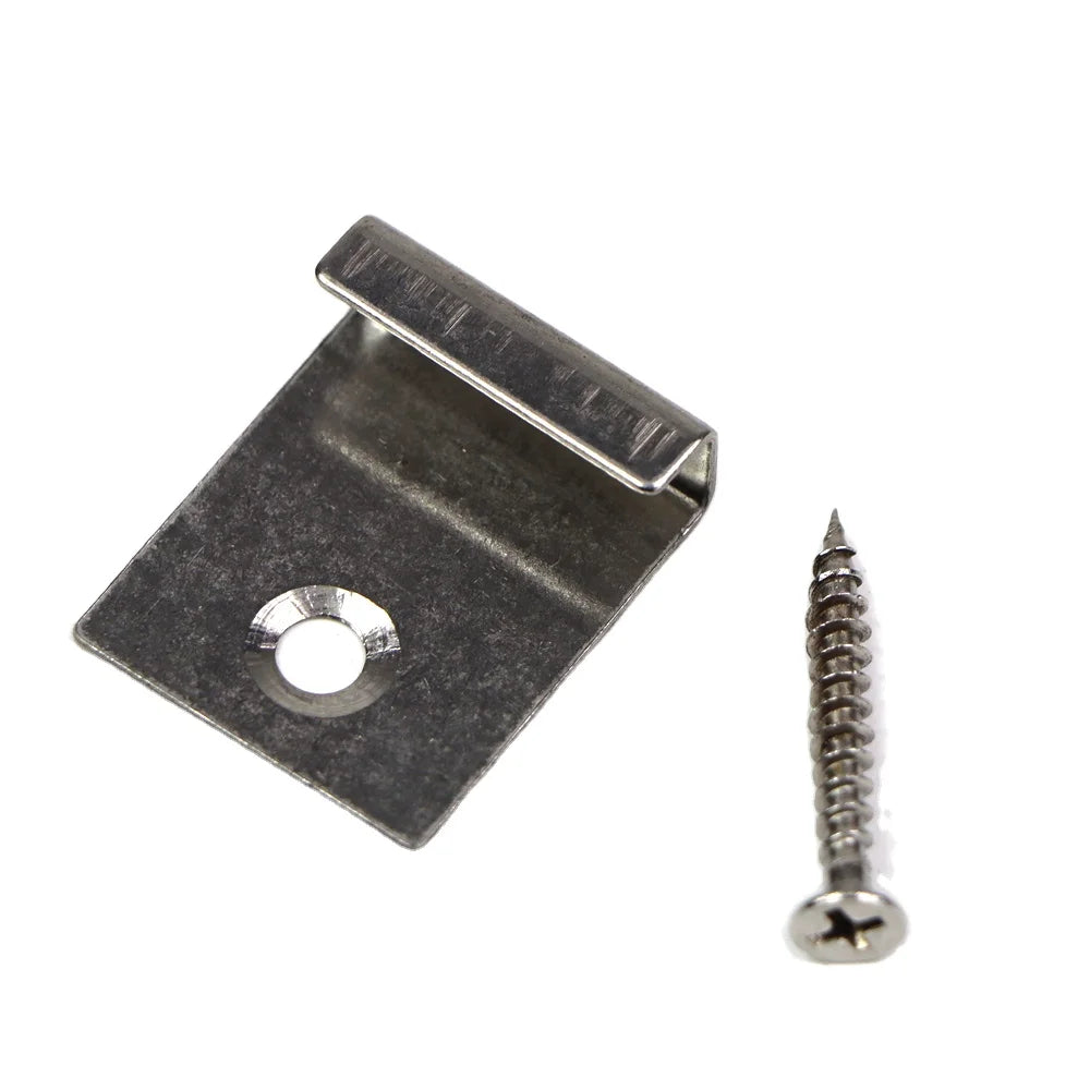 Good Quality WPC Decking Clips Product of Russia From Manufacturer Wpc Decking Fastening Clip for Sale SS304 SS201