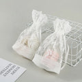 Large Wicker Lace Pocket 16*23cm Drawstring Pouch Gift Packaging Bunchy Yarn Lace Drawstring Bags