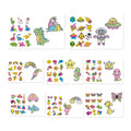 Wholesale DIY Diamond Art Stickers Animal Design Diamond Painting Stickers Children Gifts for Home Decoration Handmade Crafts