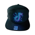 App Controlled Programmable  Various Designs Showing Led Light up Cap Message Flashing Luminous Hat