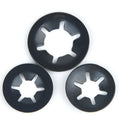 65Mn Black External/Internal Tooth Serrated Starlock Washer