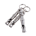 Professional High Quality Adjustable Sound Level Dog Training Whistle Stainless Steel Ultrasonic Pet Training Supplies