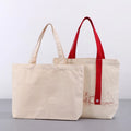 Promotional Diy Customization Blank Canvas Tote Bags Foldablecasual Decorating Plain Blank Cotton Canvas Shopping Tote Bags