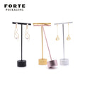 FORTE Metal Cylindrical Store Earring Rack Display Shop Jewelry Container