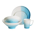 Modern Japanese Style Gradient Color Ceramic Dinnerware Set for Home or Restaurant Use