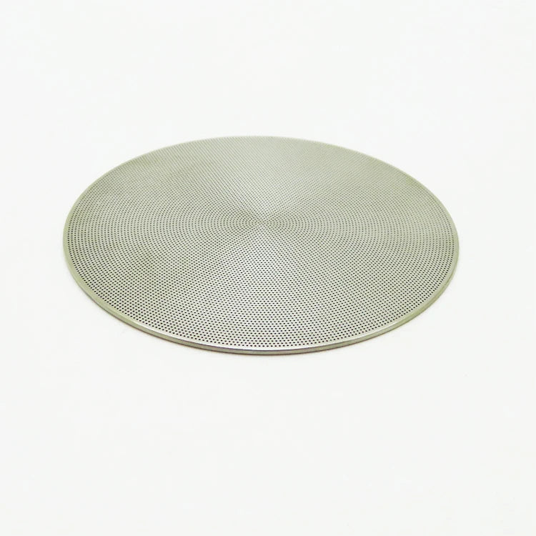 LUXURY Double Layer Custom Logo 51mm 53mm 58.5mm Stainless Steel Round Hole Coffee Puck Screen