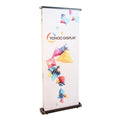 Custom Portable Aluminum Roll Banner Stand Display Stand for Outdoor Electric Scrolling Advertising for Exhibition & Promotion