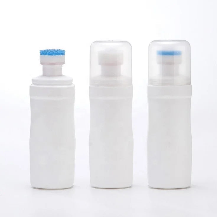 75ml Sponge Head Liquid Shoe Polish Bottle From Stock