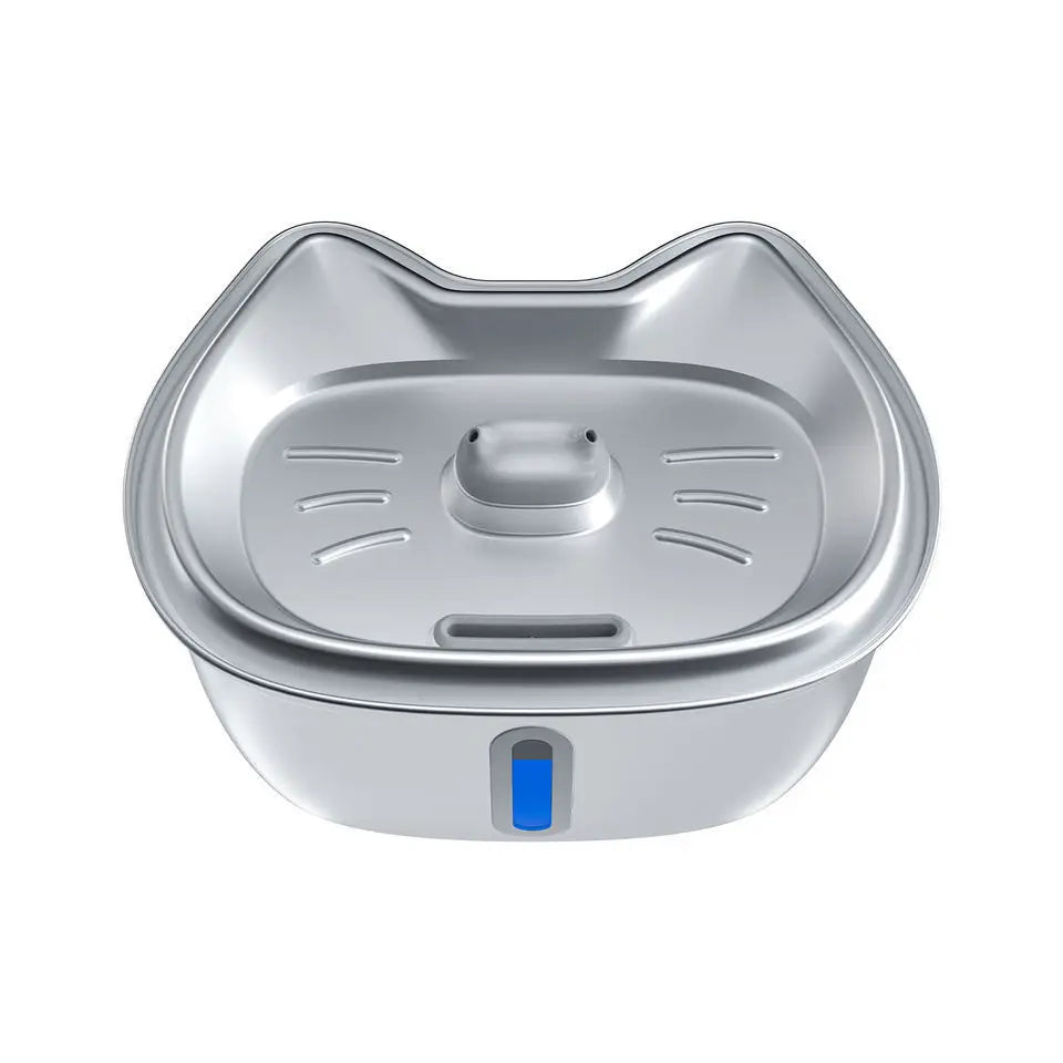 USB Charging Smart Automatic Pet Feeder 3L Cat Water Fountain with Steel Bowl Large Size for Dogs and Cats Drinking