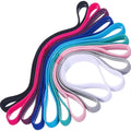 SongMay Unisex Non-Slip Silicone Sweat Guide Bands Simple Fitness Yoga Running Football Headband Wholesale
