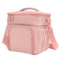Custom Personalized Cute pink Thermal Insulated Women's Ladies Fit Fresh Picnic Lunch Tote Bag