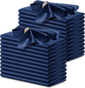 Wholesale 17" X 17" Silky Soft Smooth Satin Napkins Handmade Cloth Tableware Mat for Home Restaurant Weddings Dinner Decor
