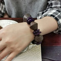 Wholesale Fashion Jewelry Natural Beaded Women's Bracelets Boho Wooden Beads Bracelets Handmade String Hand Accessories