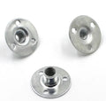 M6 M8 M10 Three Hole Round Iron Plate Nut Splint Nut Furniture Connector Hardware Thin Locking T Nut