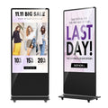 MWE Free Shipping 65inch Hd UltraThin Lcd Advertising Public Advertising Display Totem Touch Screen Indoor Digital Signage Kiosk