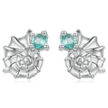 925 Sterling Silver Ocean Conch Stud Earrings for Women Girls Animal Theme Cute Jewelry Hypoallergenic Earrings