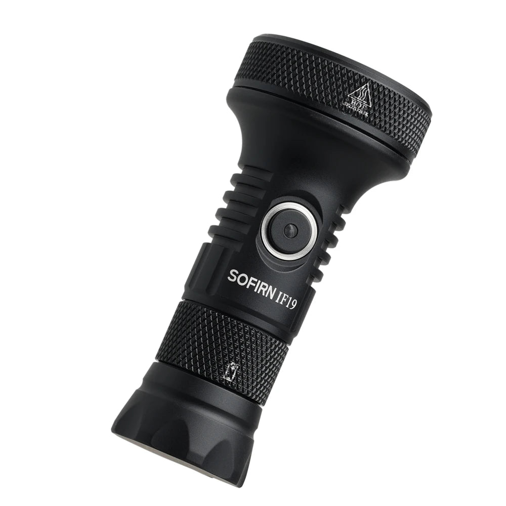 Powerful IF19 2000lm SST40 Mini 18350 LED Torch Long Throw 461m IPX8 Mini Rechargeable Flashlight