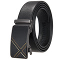 LY36-25635-5  Wholesale Men's Simple Automatic Buckle First Layer Belt