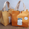 Whole Sale Custom Insulate Bag logo Cotton Cooler Insulation Thermo Canvas Lunch Bag for Women Fruit Bag