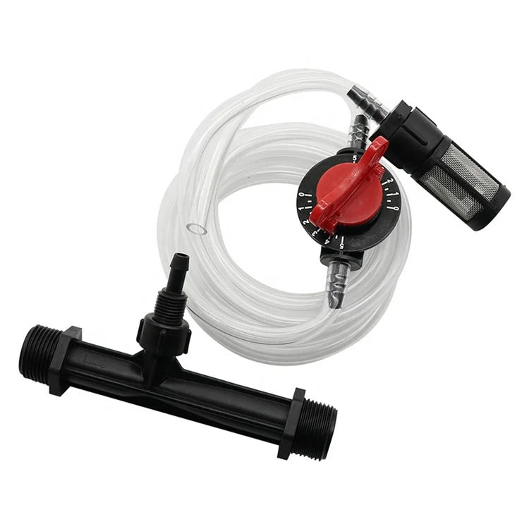1/2 Inch Venturi Tube Automatic Agriculture Garden Drip Irrigation Venturi Fertilizer Injector Mixer Kit