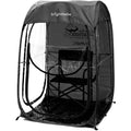 Brightbebe Four-Season Double Layer Single Person Pop-up Tent Fiberglass Frame Weather-Resistant Sports Shelter Fishing Hiking