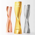 Metal Trophy Customized 2025 New High-end Twist Column Gold Silver Bronze Corporate Conference Annual Meeting Award Creative