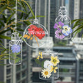45 Pieces/pack Stickers Dried Flower Memory Series Dried Flower Bottle DIY Journal Material Stickers  Into 6 Options