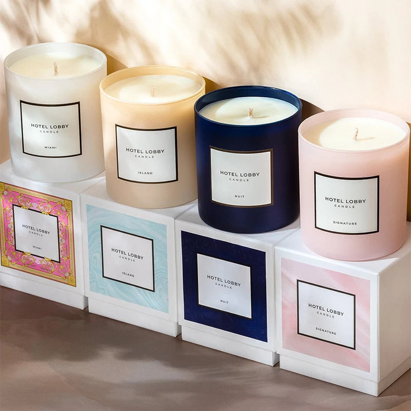 AIKUN Fragrance Candle Scented Candles Home Decorative Soy Wax Fragrance Candle Valentine Gift