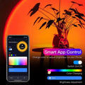 Wholesale Modern Projector LED Decorative Light Table Projection 360 Degree Sunset Lamp Goose Neck Remote Control