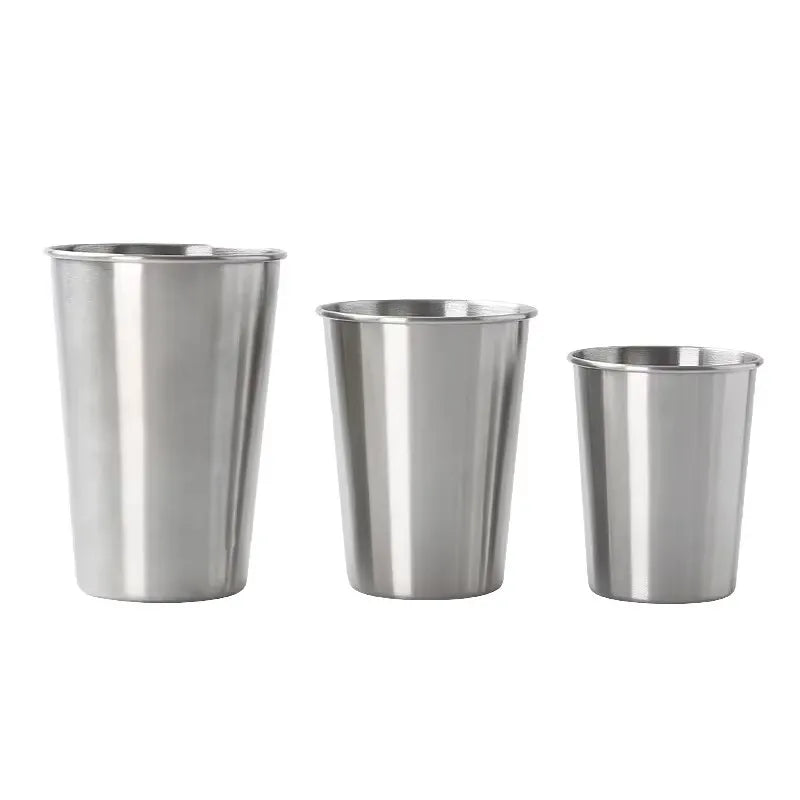 Custom Stainless Steel Reusable Coffee Cup 16oz Print Insulated Metal Cup Versatile Tumbler Mug Bar Accessories MegaBDM