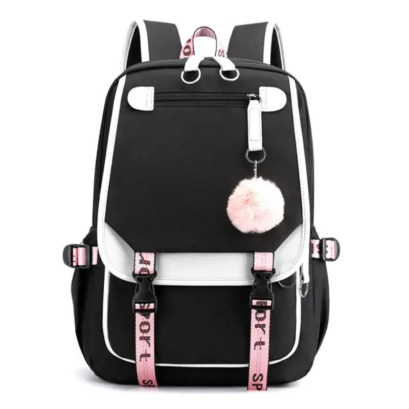 Wholesale Casual Sports Backpacks Oxford Waterproof Middle School Bags Large Capacity Bagpack for Men Fashion Student Rucksack