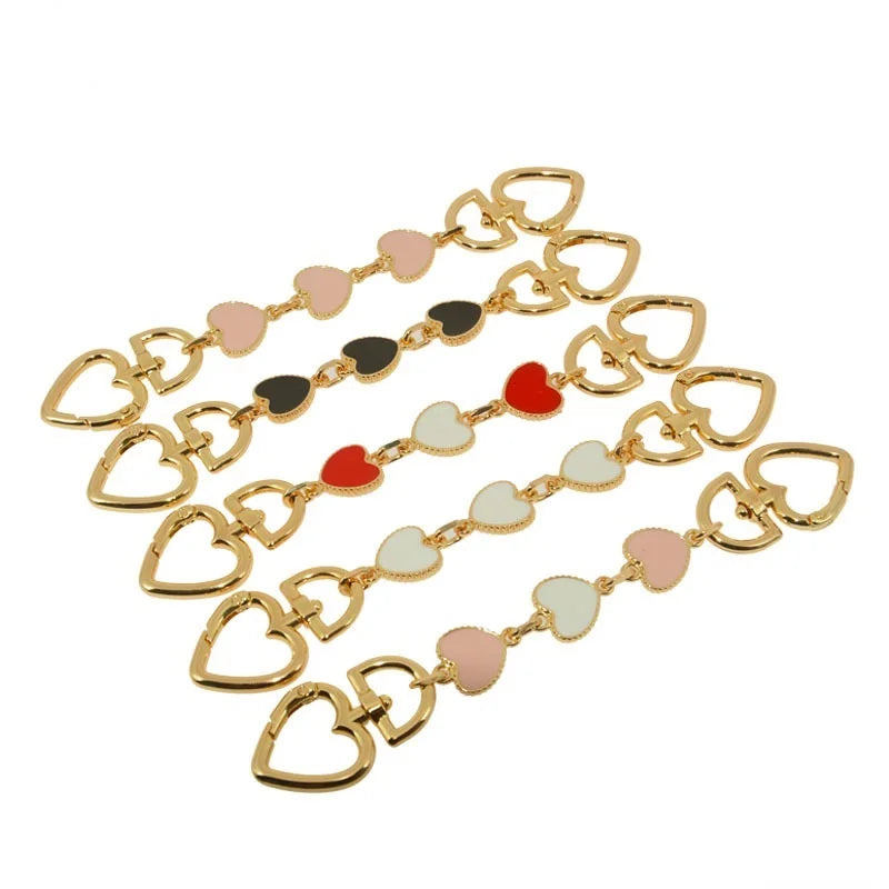 Handbag Strap Gold Silver Metal Chain Extension Crossbody Shoulder Bag Replacement Handle Accessories Purse Strap DIY Luxury