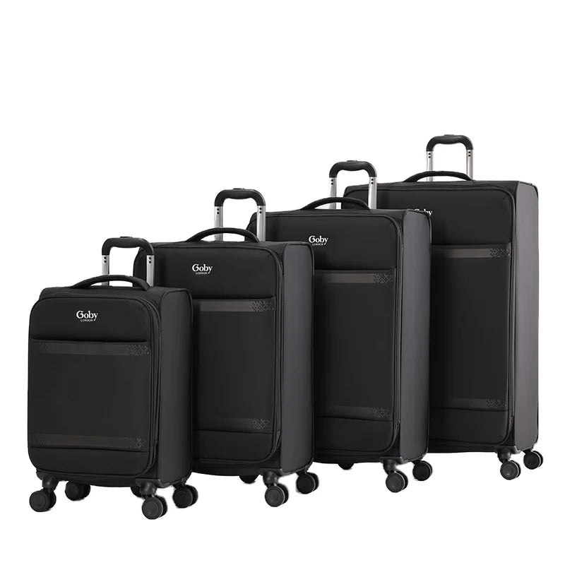 New Design Durable Soft Luggage 4 Piece Trolley Luggage Set Wholesale Waterproof Luggage Set