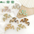 Large Acetate Claw Clip Retro Fashion Elegant Light Luxury Hair Claw Versatile Temperament Hair Accessory