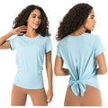 Women's Lightweight Quick Dry Training Gym-T-Shirt Short Sleeve Athletic Tops for Workout Yoga Running-Breathable Seamless