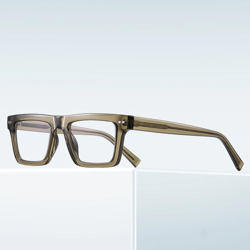 Classic Men Eyeglasses Frame Custom Logo TR90 Optical Glasses Frame Business Style Eyewear