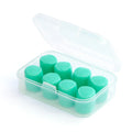 Reusable Silicone Earplugs Noise Cancelling Soft Wax Waterproof Ear Plugs Hearing Protection for Sleeping and Swimming