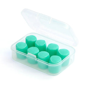 Reusable Silicone Earplugs Noise Cancelling Soft Wax Waterproof Ear Plugs Hearing Protection for Sleeping and Swimming
