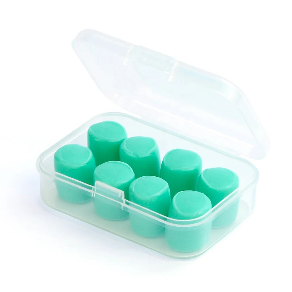 Reusable Silicone Earplugs Noise Cancelling Soft Wax Waterproof Ear Plugs Hearing Protection for Sleeping and Swimming