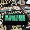 Hot New Design Custom Clover Malachite Jewelry Natural and Loose Green Gemstone Stone