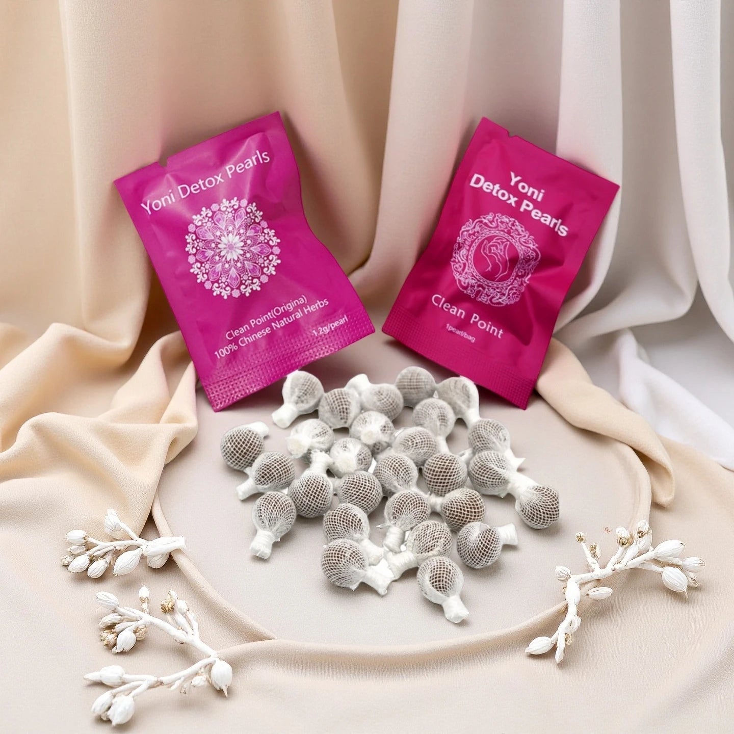 Hot Sell Vaginal Clean Female Resserrer Vagin Yoni Pearls Detox